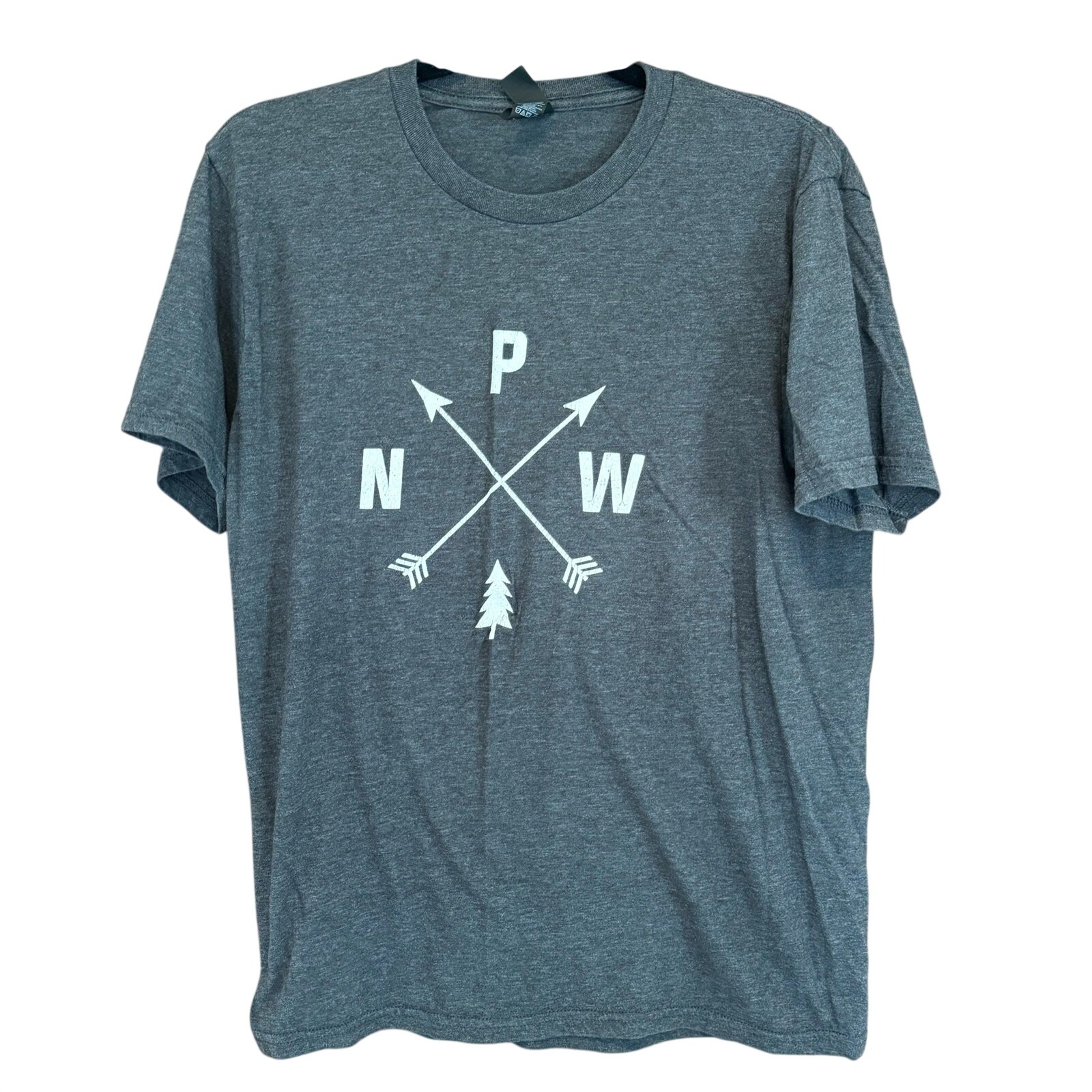 Pnw Pacific Northwest Graphic T-Shirt Mens S Arrows Travel Outdoor Hiking Camp